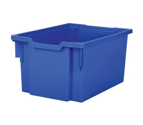 Plastkasse, Blå, Gratnell 300mm til systemvogn