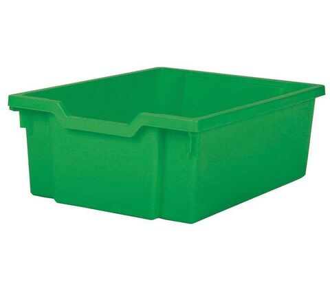 Plastkasse, Grønn, Gratnell 150mm til systemvogn
