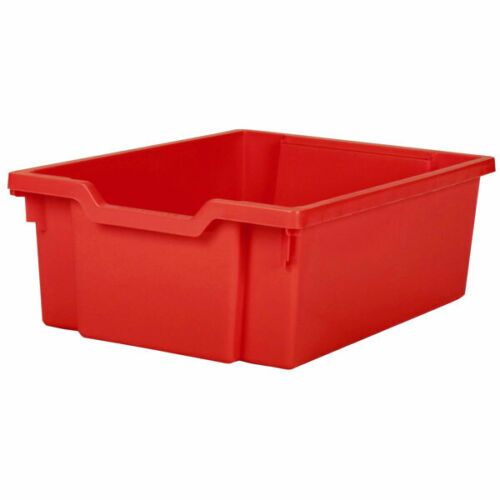 Plastbakke, Rød, Gratnell 150mm til systemvogn