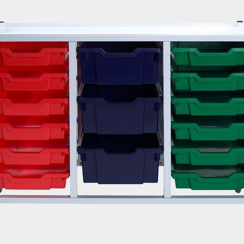 Systemvogn SAB 3-fløyet med bakker