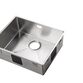Stålvask modell ST500S - 500 x 400 x 180 mm. Syrefast