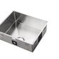 Stålvask modell ST500S - 500 x 400 x 180 mm. Syrefast