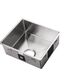 Stålvask modell ST400S - 400 x 340 x 160 mm. Syrefast      